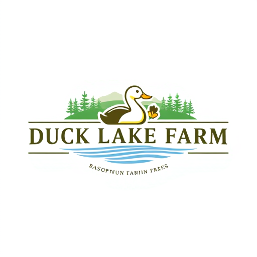 Professional logo design. Duck Lake Farm
