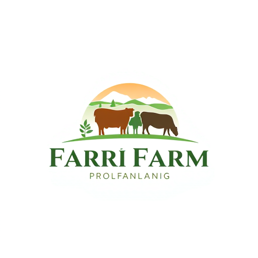 Professional logo design. Farm