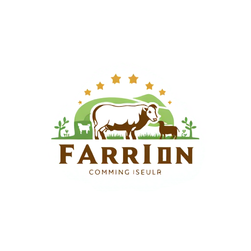 Professional logo design. Farm