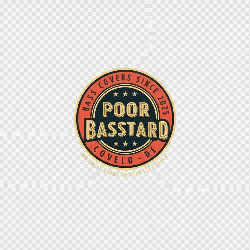 cambiar palabras en el circulo naranja por bass covers since 2025