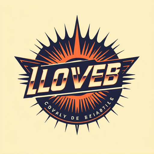 Professional logo design. logo covers de bajo electrico, estilo retro