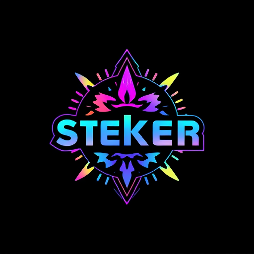 Professional logo design. Logo for a hologram sticker shop