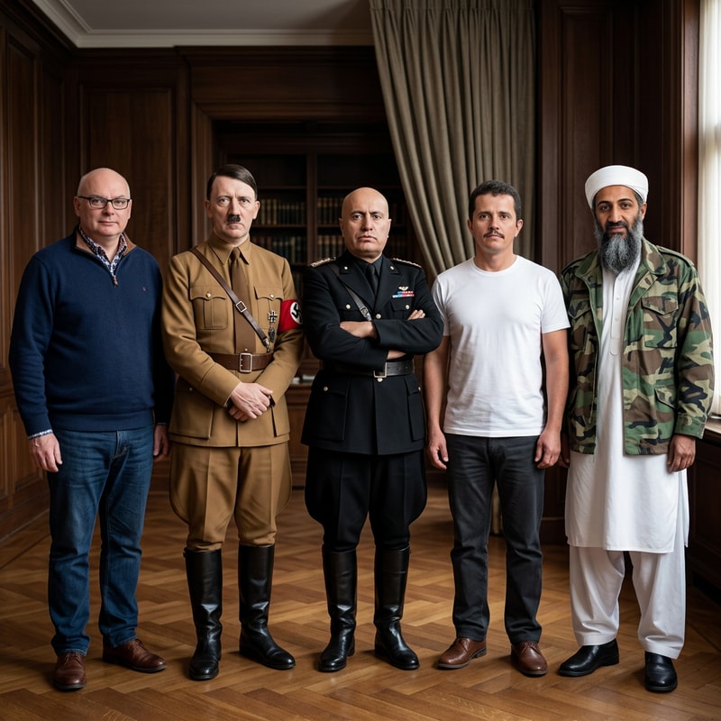 junta a esas personas en una foto sin cambiar la cara ni nada