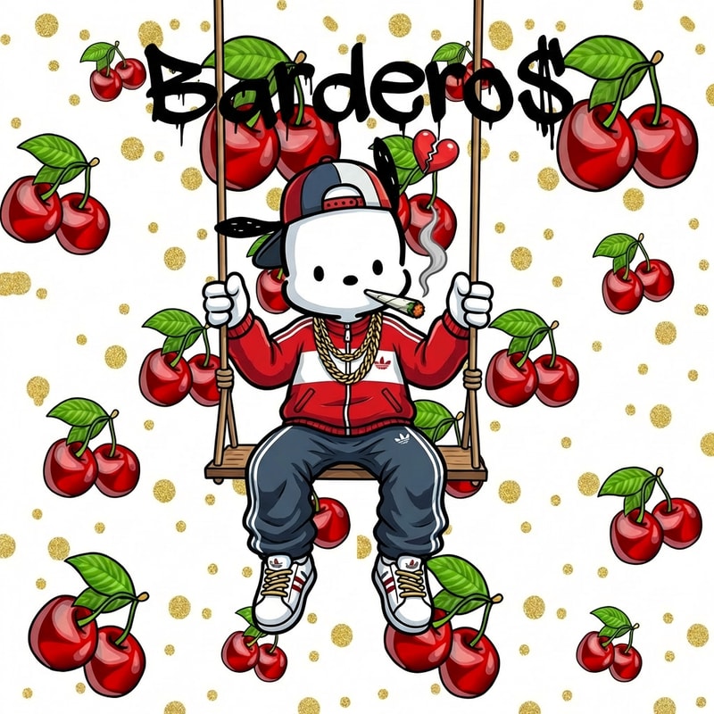 haz que las letras de arriba diga: Bardero$