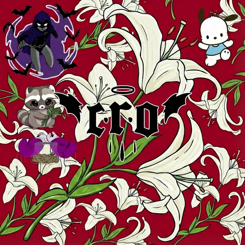 haz que la imagen 2, la que dice CRO, este en el medio de la imagen 1 , que no sea muy grande pero si un poco grande