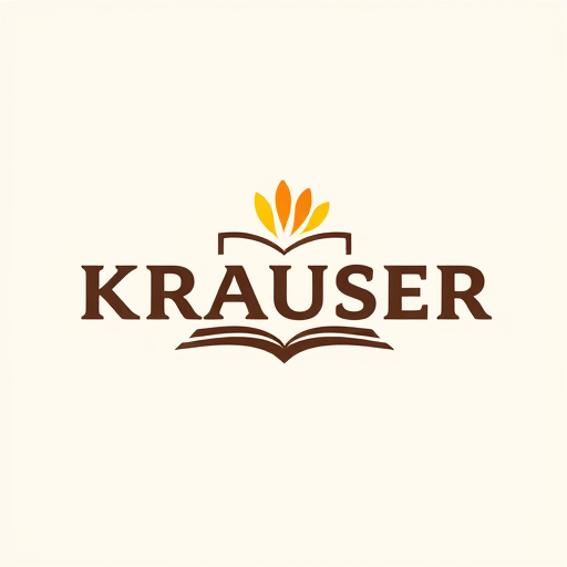 Professional logo design. krauser brand for custom boooks