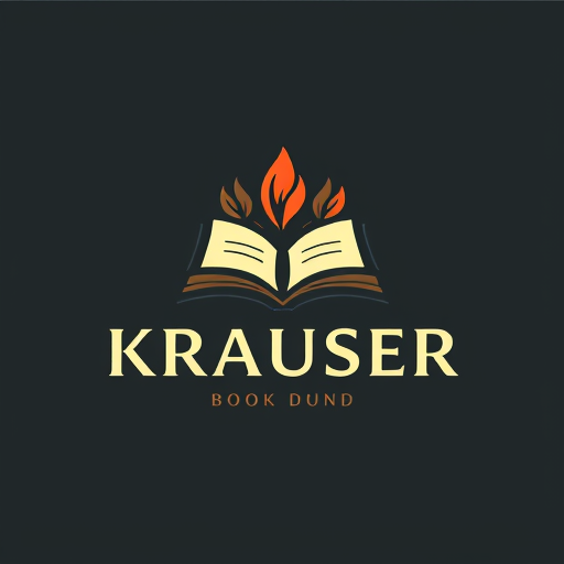 Professional logo design. krauser brand for custom boooks