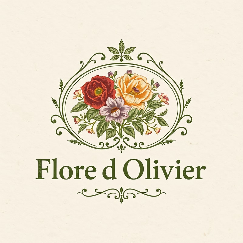 Create a poetic and elegant logo for a handmade olive oil soap brand inspired by nature and traditional artistry.
The brand name is “Olea Botanica”.
The design should reflect a Jacobean floral motif — intricate botanical embroidery with olive branches, small blossoms, and subtle vintage textures.
The color palette should include deep olive green, warm beige, muted gold, and ivory.
The typography should be classic, serif, and slightly calligraphic, evoking timelessness and artisanal care.
The layout should feel balanced, delicate, and refined, as if belonging to an old apothecary or botanical atelier.
Background should be textured parchment or soft linen tone.
The overall feeling: heritage, nature, poetry, and quiet luxury.

Keywords:
Jacobean floral, vintage botanical logo, olive blossom, artisanal soap branding, natural skincare, poetic design, elegant typography, timeless beauty, classic packaging aesthetic, botanical illustration.