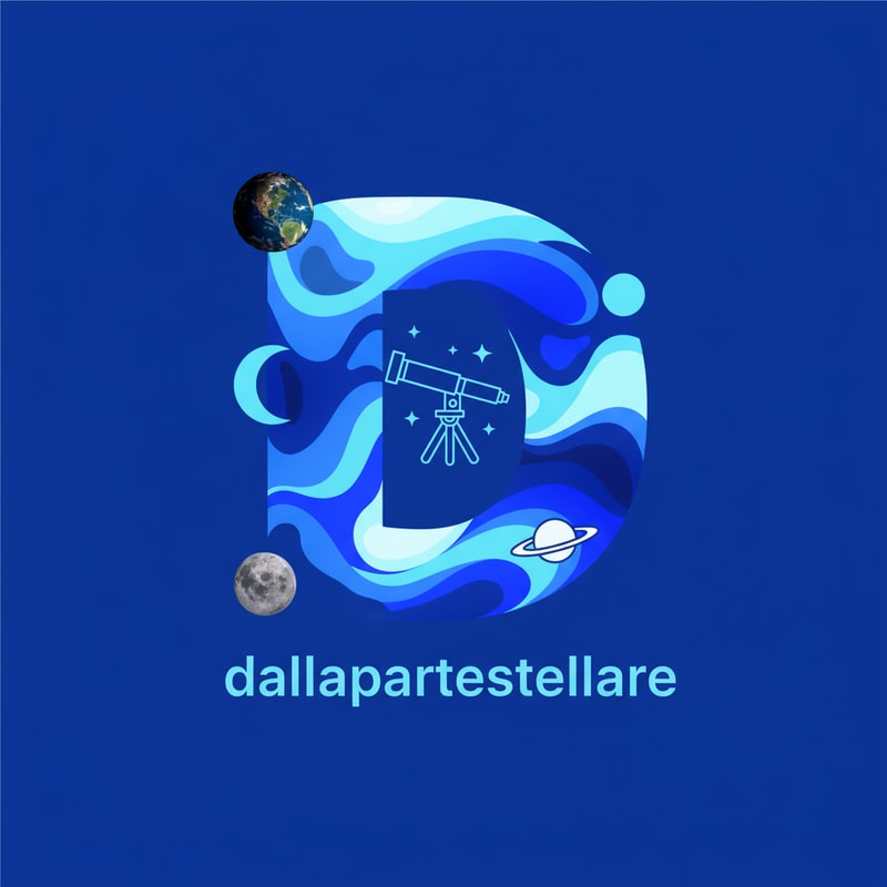i want to create a logo form my YouTube channel the name is "dallapartestellare" and I talk a science in a easy way the logo is like a "D" but I want you invent a modern  logo and you must maintain the color or my old logo