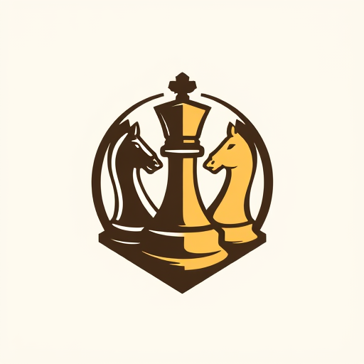 Professional logo design. Chess  logo