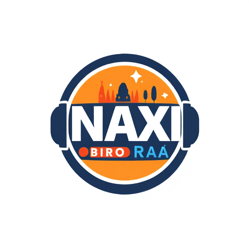 Professional logo design. Radio station logo for Naxi Biro Naš radio