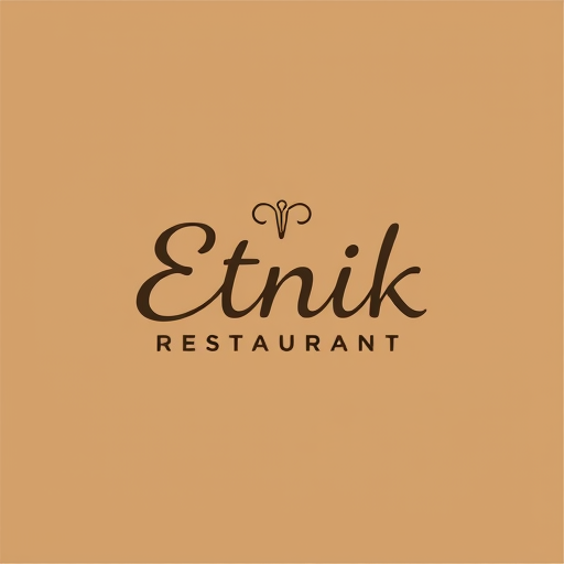 Professional logo design. Emri: Etnik Restaurant
Stili: Modern & Elegant
Ngjyrat kryesore: e zezë mat + ari (ose e bardhë në sfond të zi)
Simbol: një pirun minimal me një kurorë të artë sipër ose një shkronjë “E” e stilizuar me formë rrethore.
Font: Sans-serif i pastër (p.sh. Montserrat, Raleway, Poppins).