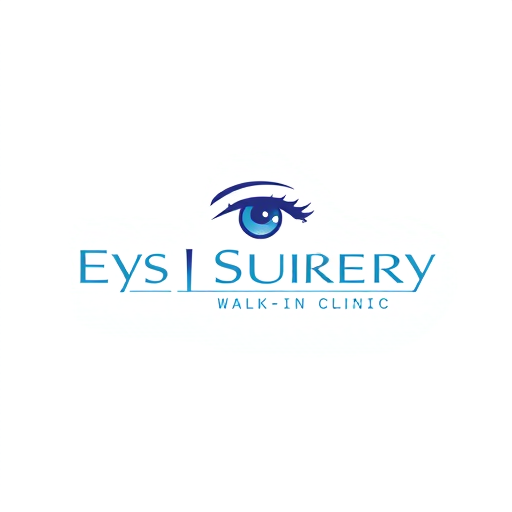 Professional logo design. Logo for eyes surgery walk-in clinic