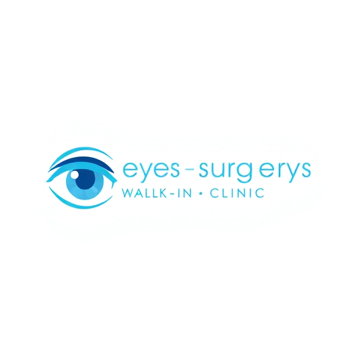 Professional logo design. Logo for eyes surgery walk-in clinic