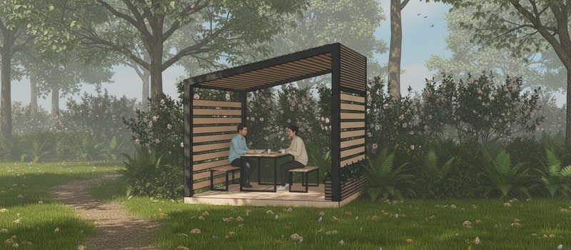 like the environment in the first image, add it to the second image which is a three-dimensional representation of that object, you can also add people