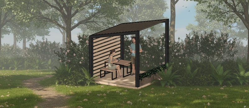 like the environment in the first image, add it to the second image which is a three-dimensional representation of that object, you can also add people and don't change anything on the object it must remain the same