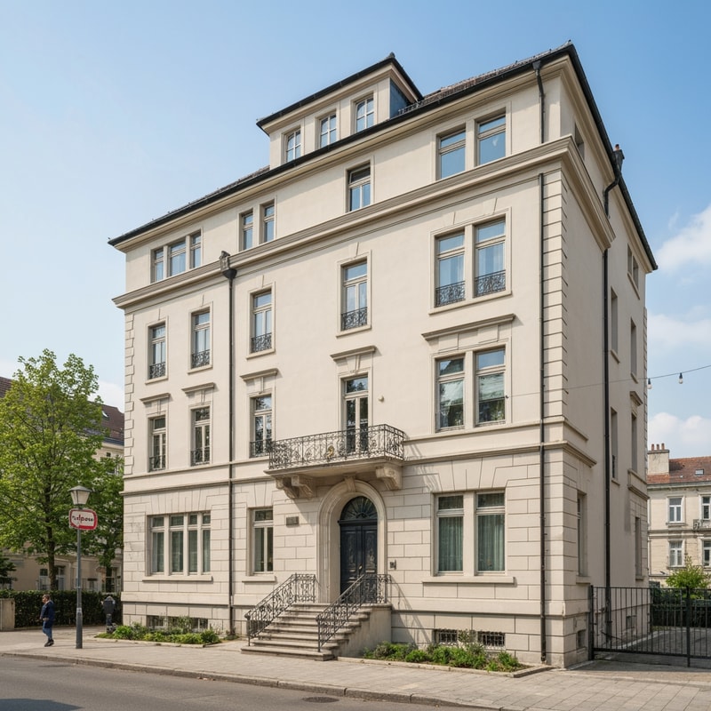 only the ground floor and first floor