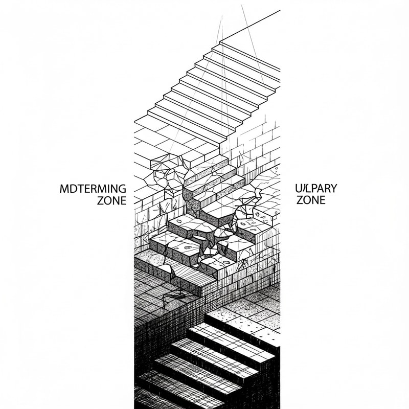 let it be like a staircase that passes through those different zones