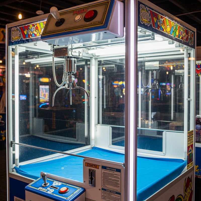 empty toy extraction machine