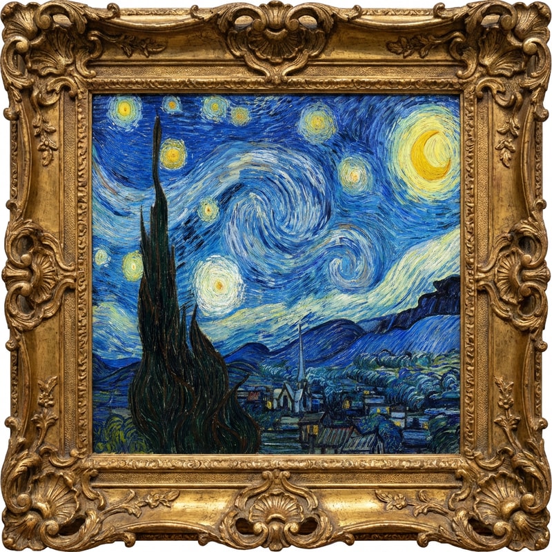 add a frame around this picture like in a museum without showing the wall