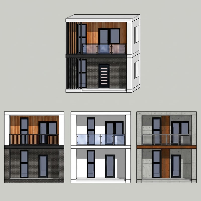 make me suggestions for the facade