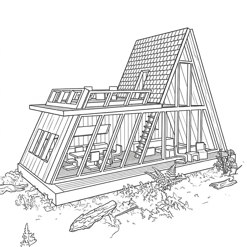 translates into line drawing just a model