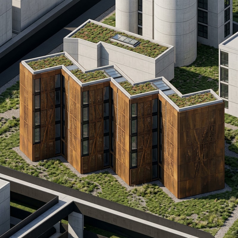give me a suggestion on how my facade should look something interesting, striking but realistic