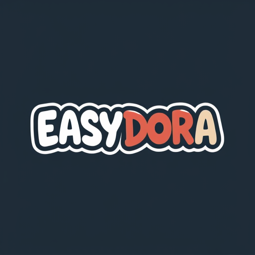 Professional logo design. Could you create a logo that is chatchy, but simple, inspired by street art. Also I want it to be memorable for the eye, and easy to use for different purposes , such as merch, posters, cover photos. It should be saying EASYDORA. I don’t want any animals included, and I want it to be minimalistic, yet playful