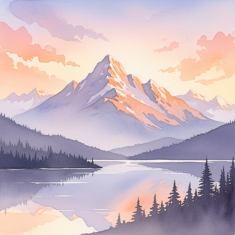 make me this photo more wqatercolor effect