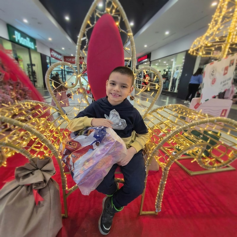 blur the background. let the boy be in focus