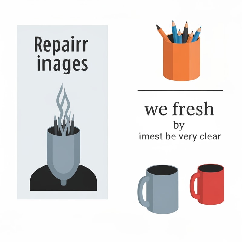 Repair images to be fresh and very clear word by word