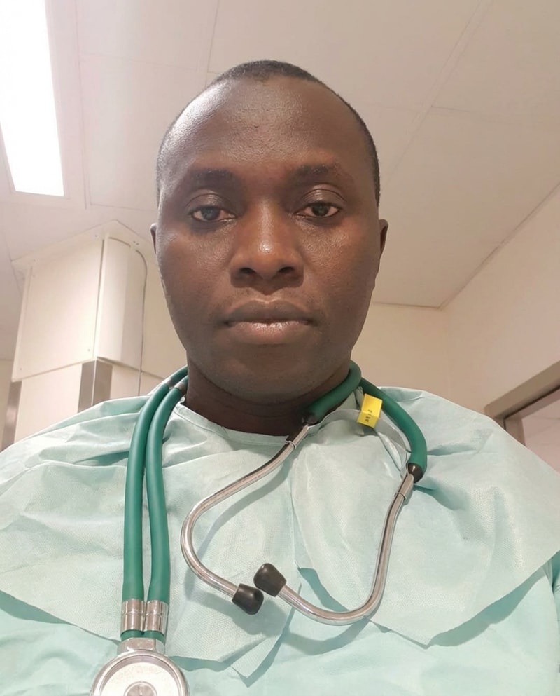 Paint for me face of this guy without the veil and mask on the face. His name is Geoff Kariuki Kayai on Facebook