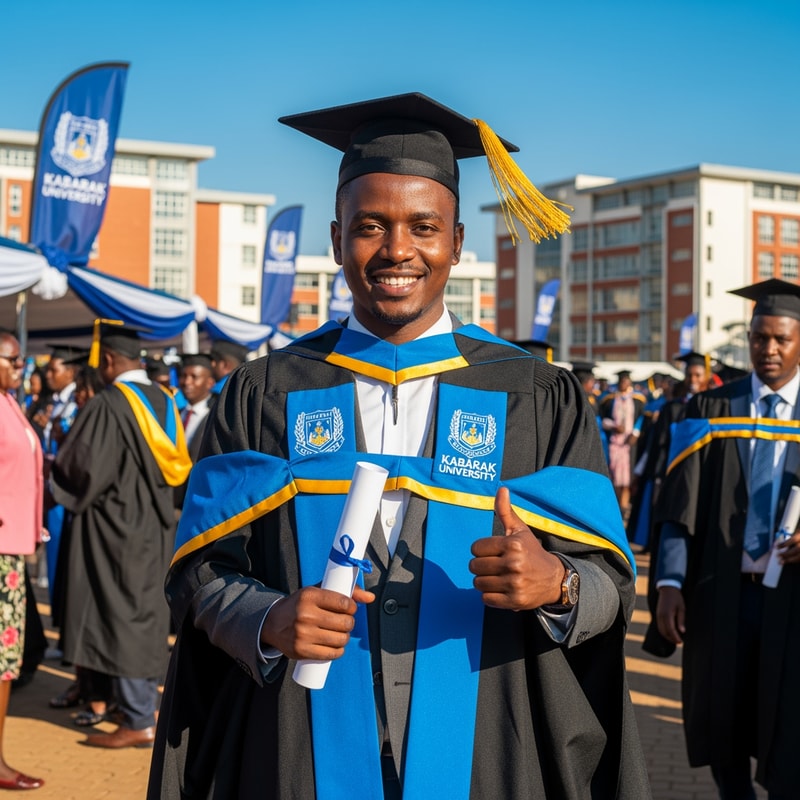 I wish to extend my heartiest congratulations to Mr. Weldon Kosgei on his graduation from Kabarak University with a Master’s degree. He remains an inspirational figure and a role model for young people dedicated to academic excellence.