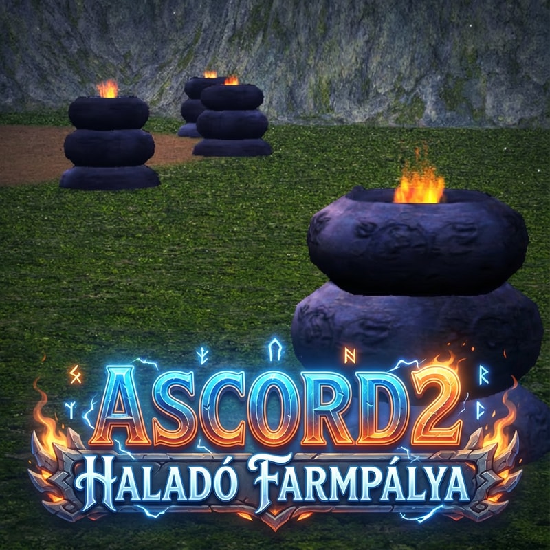 Szerkeszd meg nekem menőn. a    Legyen oda írva alulra Ascord2 - Haladó Farmpálya és szépen kreativan legyen megcsinálva