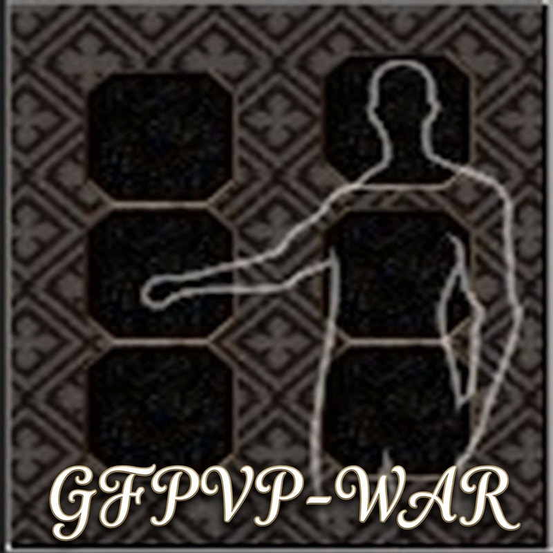 Csak annyit modosítsd alulra írd oda GFPVP-WAR De szép betütpussal és ne ütközzön bele a kosztüm helyére