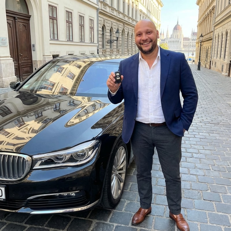 Ebből a képből csinálj valami elegánsat, húzd ki a maximumra. Álljon 1 Bmw mellet és a BMW kulcs a kezébe legyen, mosolyogjon és jó ruházat legyen rajta valami laza. De az arc 100%-ban ugyan az legyen mint a képen. És Magyarország legyen a hejszin