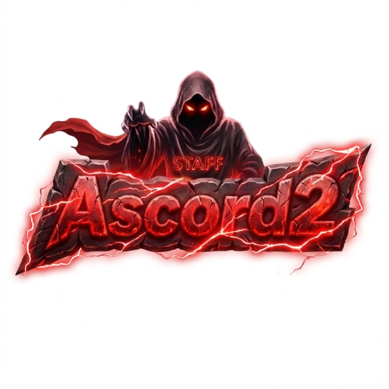 Szerkeszd meg ezt a logót úgy hogy a kasza tünjön el a kezéből. A phantom és a piros szin maradjon legyen körülötte epic piros villám a felirat körül. A phantom közepén legyen oda írva pirosan hogy STAFF illeszkedjen pont oda. És a phantom ruháját bővítsd ki bal oldalra ilyen kicsi köppenyre. a Staff szó pont a ruházat közepén kell és kicsi legyen a STAFF szó bele legyen gravírozva