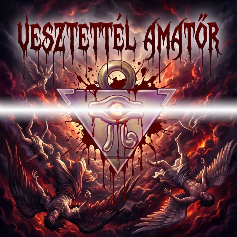 Szerkeszd meg ugy hogy véresen rá van irva hogy vesztettél amatőr de epien legyen megszerkesztve illetve a háttér is. A háttér legyen bukott angyalos