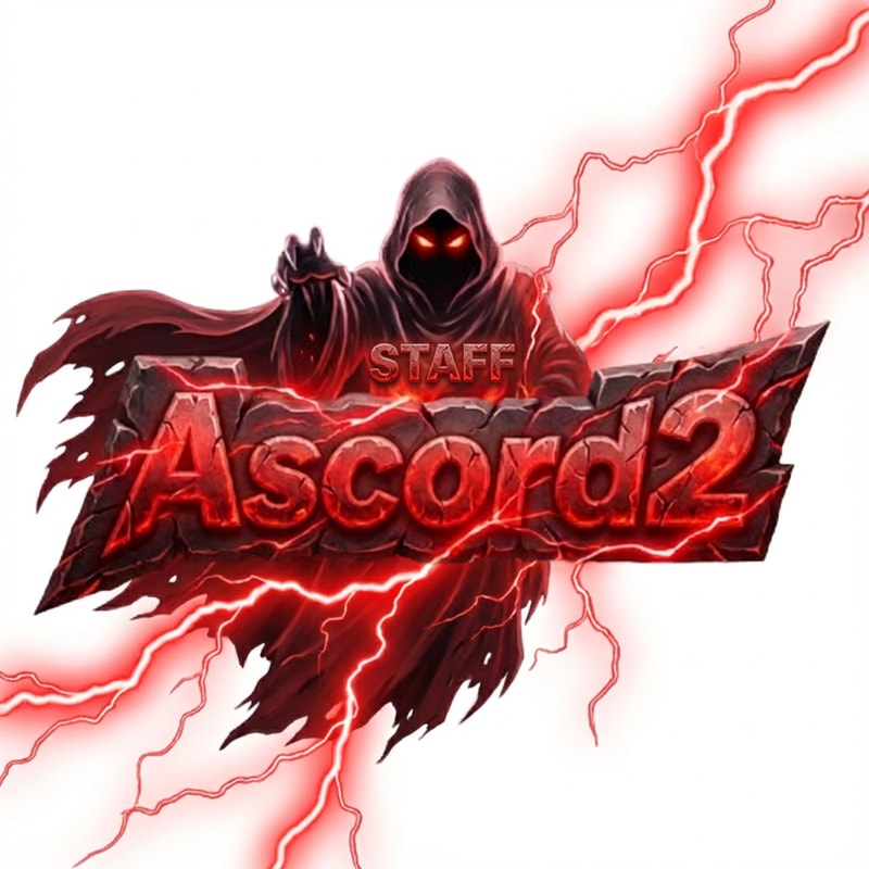 Szerkeszd meg ezt a logót úgy hogy a kasza tünjön el a kezéből. A phantom és a piros szin maradjon legyen körülötte epic piros villám a felirat körül. A phantom közepén legyen oda írva pirosan hogy STAFF illeszkedjen pont oda. És a phantom ruháját bővítsd ki bal oldalra ilyen kicsi köppenyre. a Staff szó pont a ruházat közepén kell és kicsi legyen a STAFF Szó