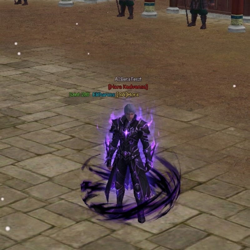 Legyen Sololevelinges kosztüm dark fekete lilás effektel