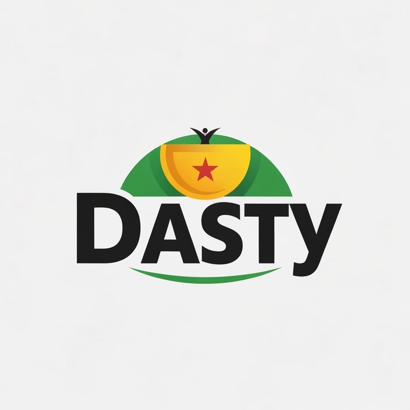 Logo image with the word Dasty