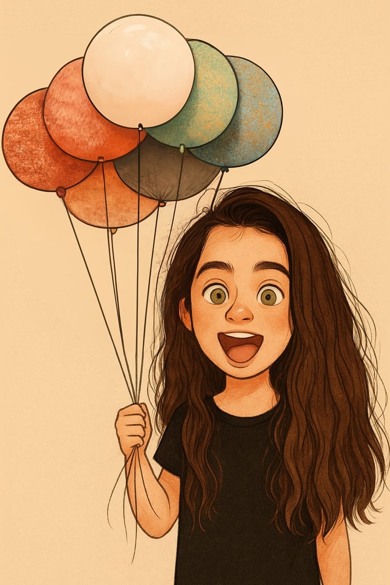 make 6 instead of 5 baloons, and with a space between them so they wont be touching each other, but keep it inside this area if needed make the ballons slightly smaller