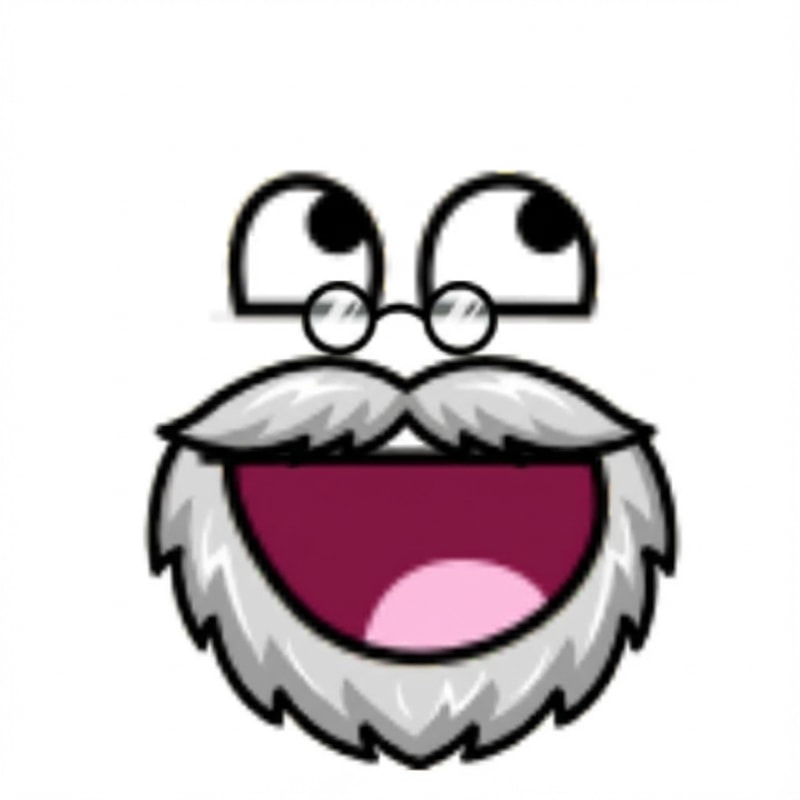 make this face look like a philosopher and change absolutely nothing else do not ALTER THE MOUTH SHAPE