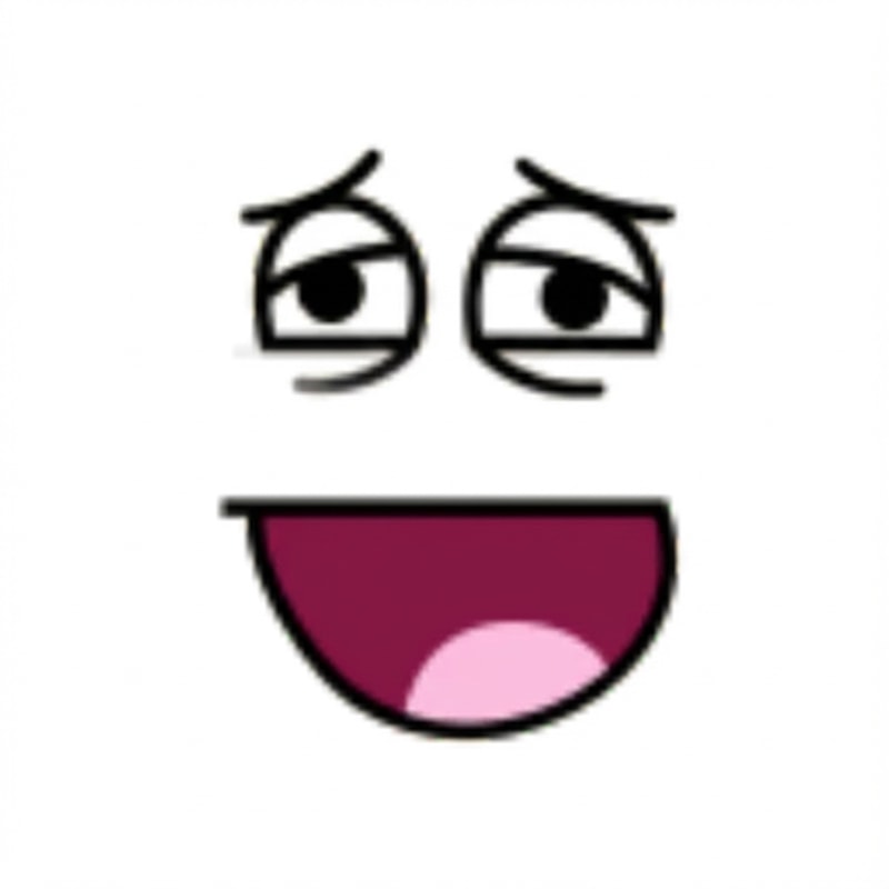 make this face look like it has slight depression DO NOT ALTER THE MOUTH SHAPE make the background pure white and nothing else