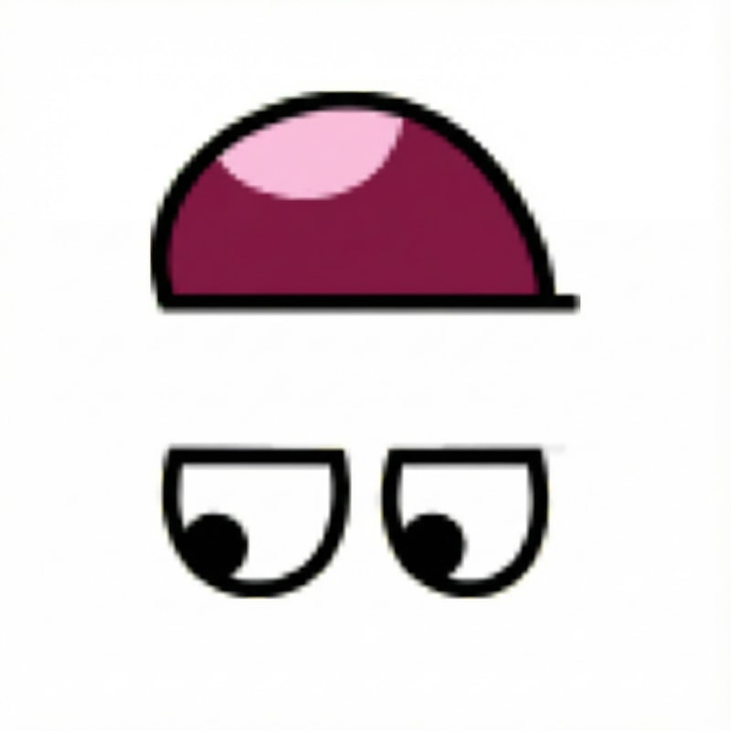 turn this face upside down and change absolutely nothing else