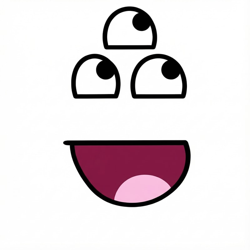 upscale image quality and make BG white DO NOT CHANGE ALSO INSTEAD OF 2 EYES MAKE IT 3 EYES TOTAL DO NOT CHANGE ANYTHING ELSE