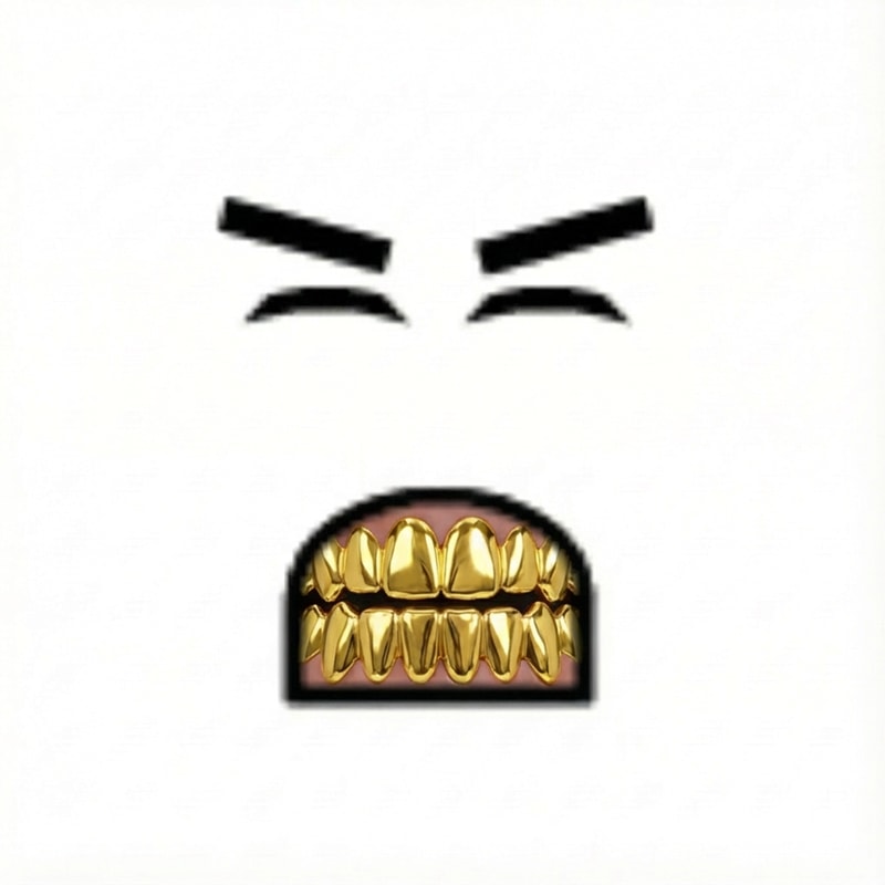 make the grills gold DO NOT CHANGE ANYTHING ELSE