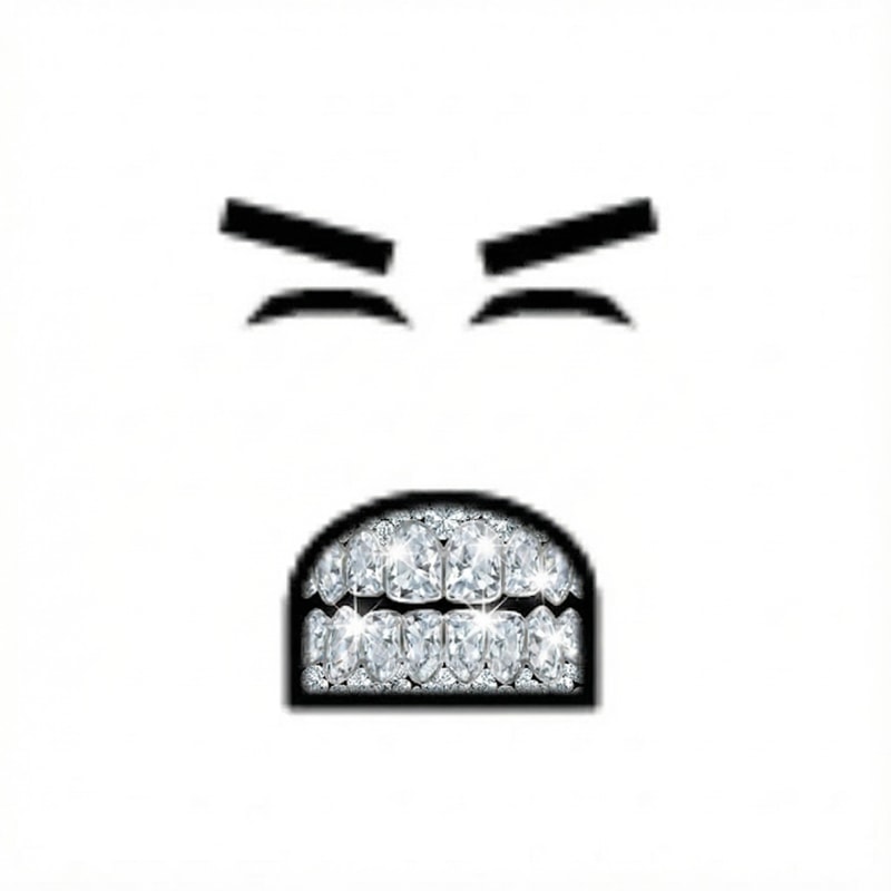 see how the mouth, the grills theres still some space in the mouth? can you make the grills take up 100% of the mouths internal volume? DO NOT CHANGE THE SIZE OF THE MOUTH OR SHAPES OF ANYTHING ELSE DO NOT MAKE IT LOOK SCUFFED