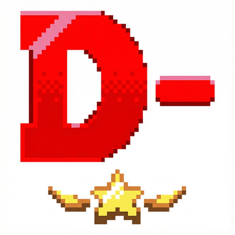 can you make this D- without changing ANYTHING ELSE? make sure the D is still centered and not pushed off to the side