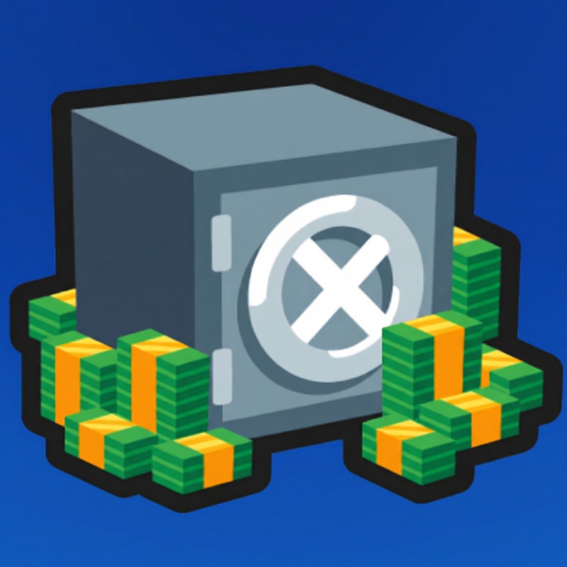 remove the cash on the top of the safe, do not change anything else